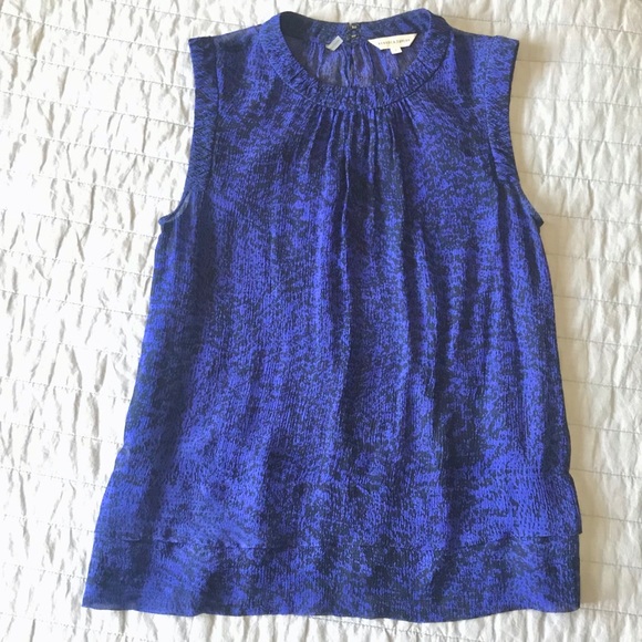 Rebecca Taylor sheer silk chiffon top - Picture 1 of 7